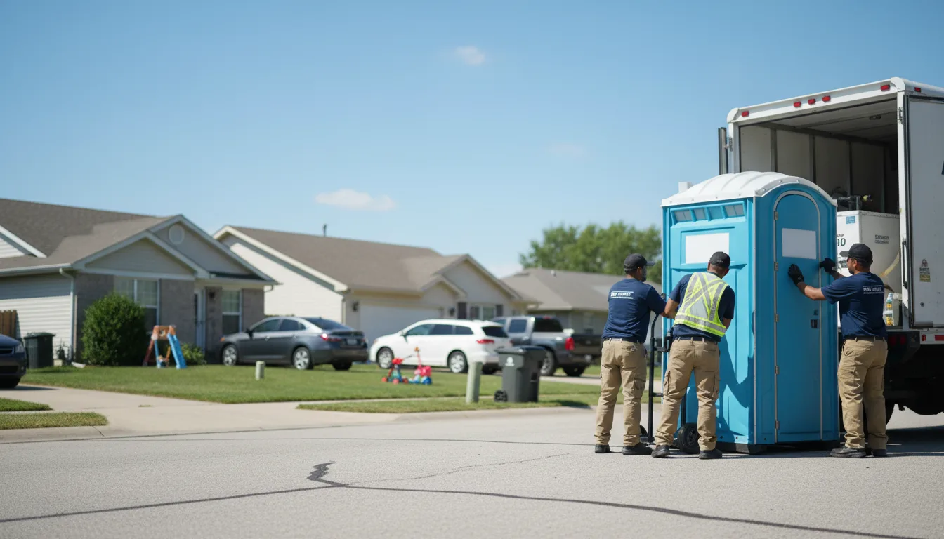 Standard Porta Potty Rentals in Orangeville, IL near me